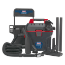 Garage Vacuum with Remote Control 1500W - Wall Mounting