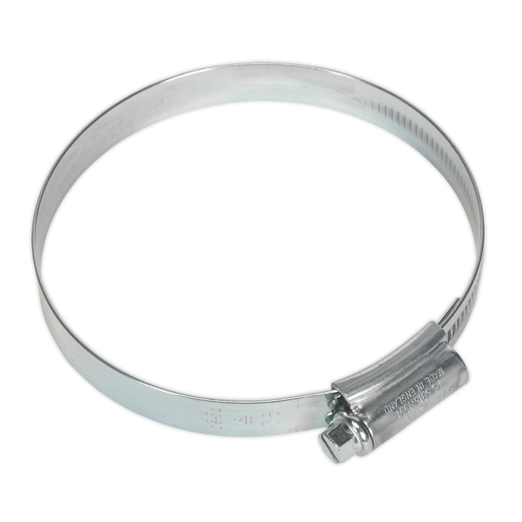 HI-GRIP® Zinc Plated Hose Clip 70-90mm - Pack of 10
