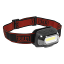 Rechargeable Head Torch with Auto-Sensor 8W COB LED