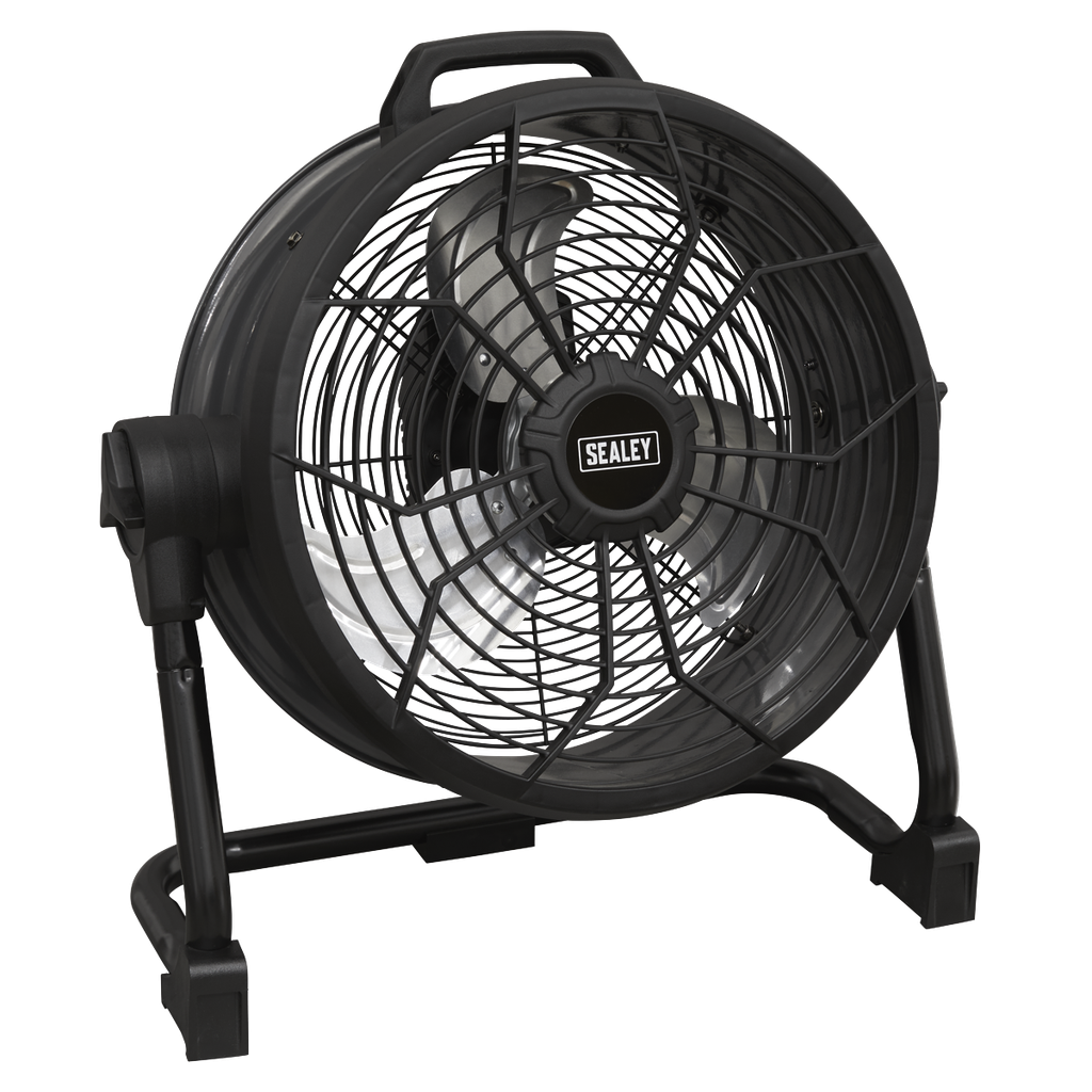 16" High Velocity Drum Fan 230V with Cordless Option