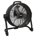 16" High Velocity Drum Fan 230V with Cordless Option