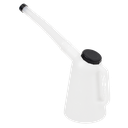 Oil Container with Lid & Flexible Spout 1L