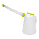 Oil Container with Flexible Spout 5L - Lime Lid