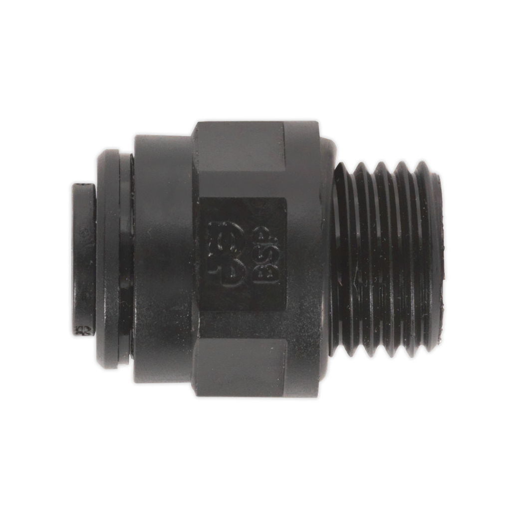 John Guest® Speedfit® Straight Adaptor 10mm x 1/4"BSP - Pack of 5