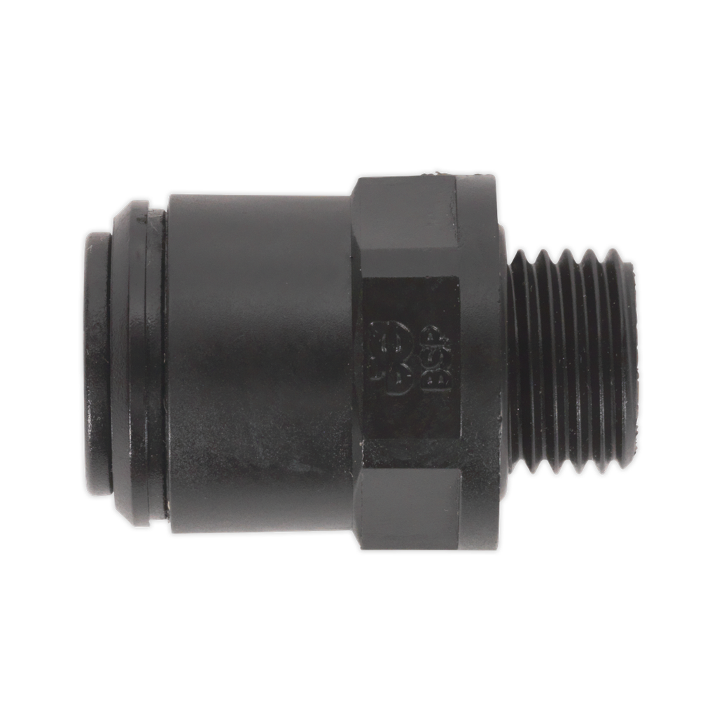 John Guest® Speedfit® Straight Adaptor 6mm x 1/4"BSP - Pack of 5