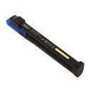 Rechargeable Slim Folding Pocket Light 2 COB & 1 SMD LED - Blue