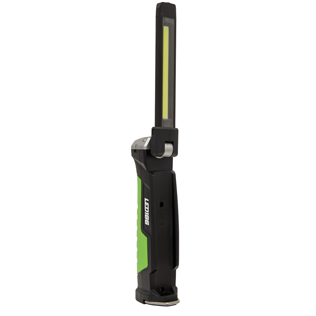 Rechargeable Slim Folding Inspection Light 6W COB LED & 1W SMD LED