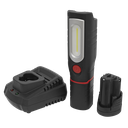 SV12 Series 8W COB LED Inspection Light with Battery & Charger Combo 12V