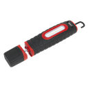 Rechargeable 360° Inspection Light 10W & 3W SMD LED - Black