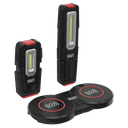 Inspection Light with Double Wireless Charging Base 3W & 5W COB LED