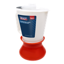 Measuring Funnel with Lid and Base 2L