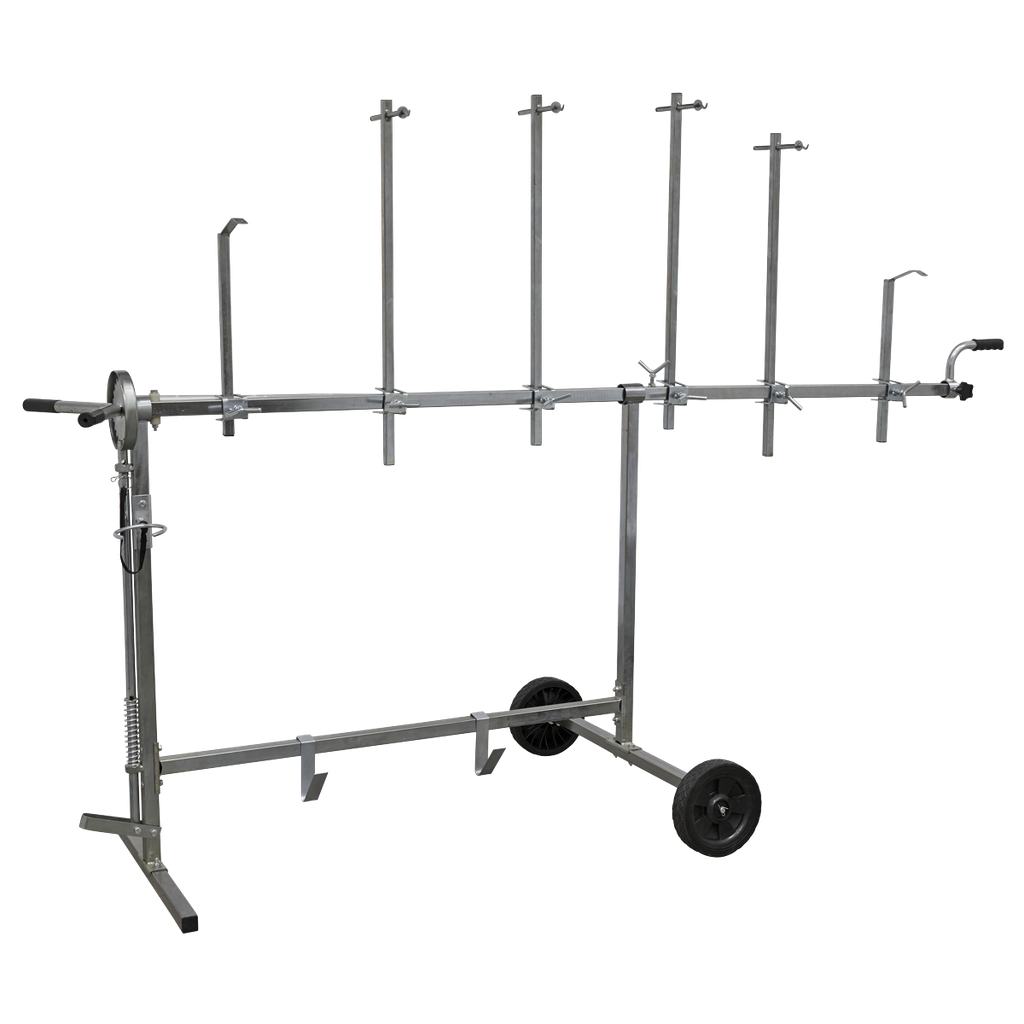 Universal Mobile Rotating Panel Stand
