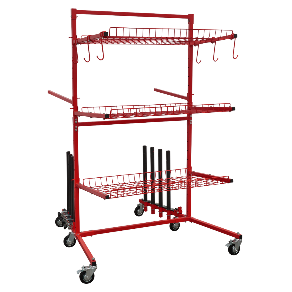 Parts Cart with Panel Train