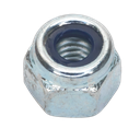Zinc Plated Nylon Locknut M5, DIN 982 - Pack of 100