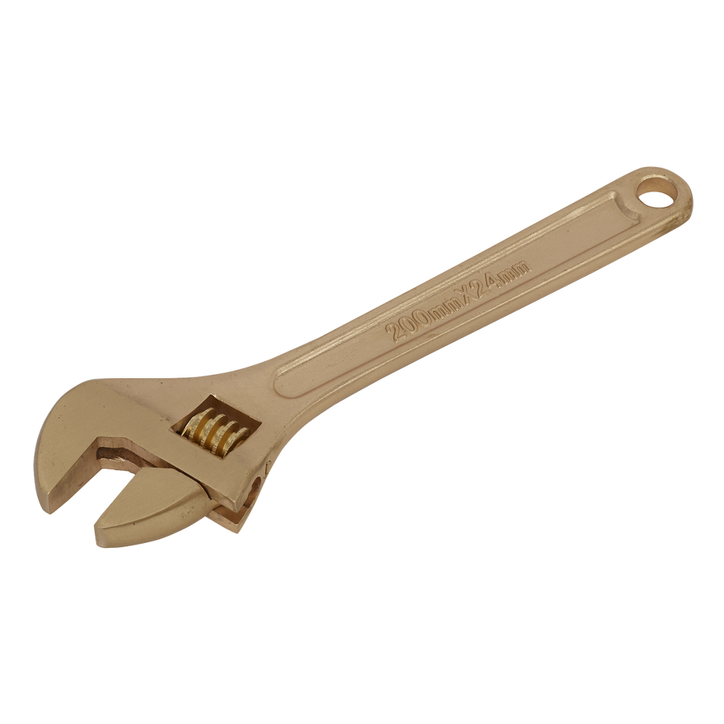 Premier Non-Sparking Adjustable Wrench 200mm