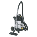 Vacuum Cleaner Wet & Dry Stainless Drum 20L 1250W/110V
