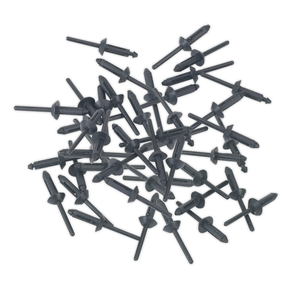 Plastic Rivet 5 x 15.8mm - Pack of 50