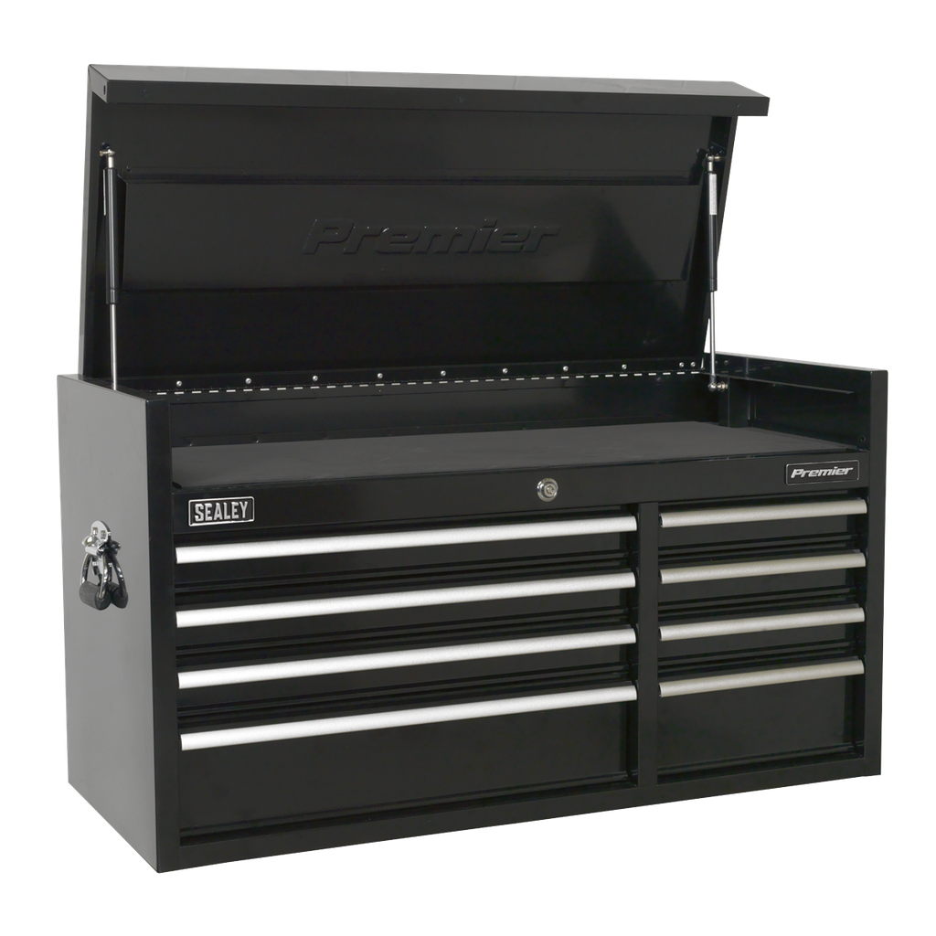 Premier™ Heavy-Duty Extra-Wide Topchest 8 Drawer 1040mm - Black