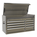 Premier™ Heavy-Duty Extra-Wide Topchest 8 Drawer 1055mm - Stainless Steel