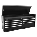 Premier™ Heavy-Duty Extra-Wide Topchest 7 Drawer 1415mm - Black