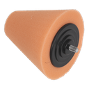 Buffing & Polishing Foam Cone - Orange/Firm