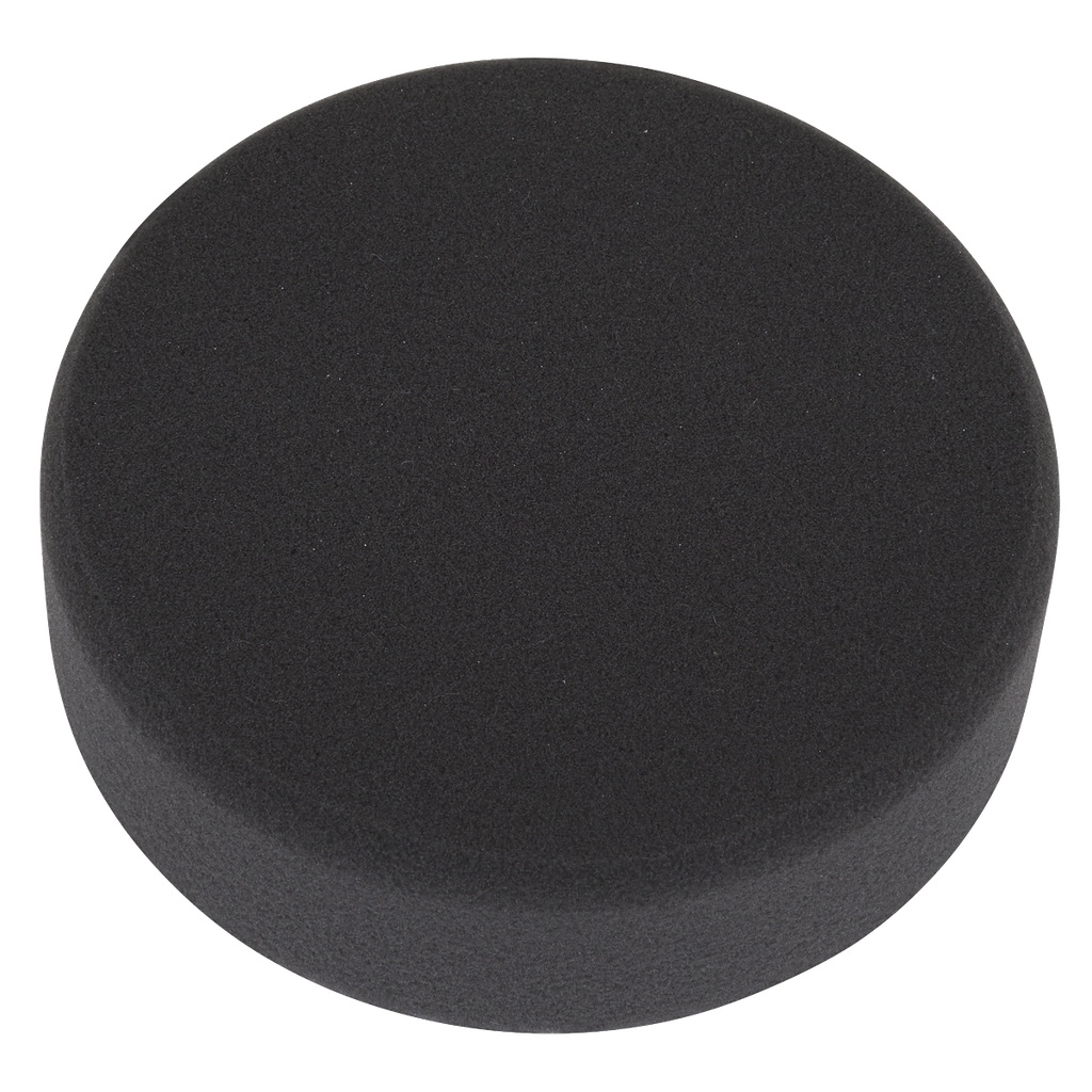 Hook-and-Loop Buffing & Polishing Foam Head 150 x 50mm - Black/Soft