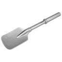 Clay Spade 140 x 570mm - 1-1/4"Hex
