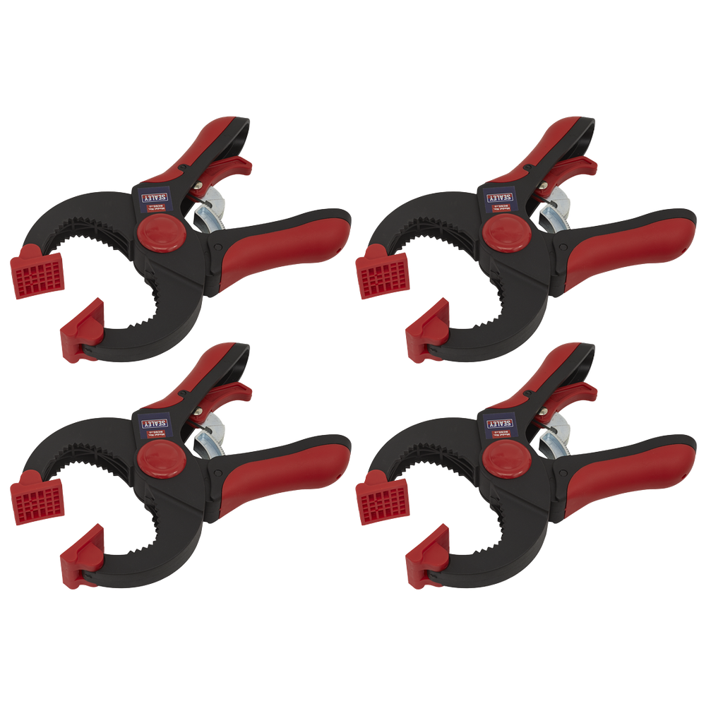 Ratchet Clamp Set 45mm 4pc