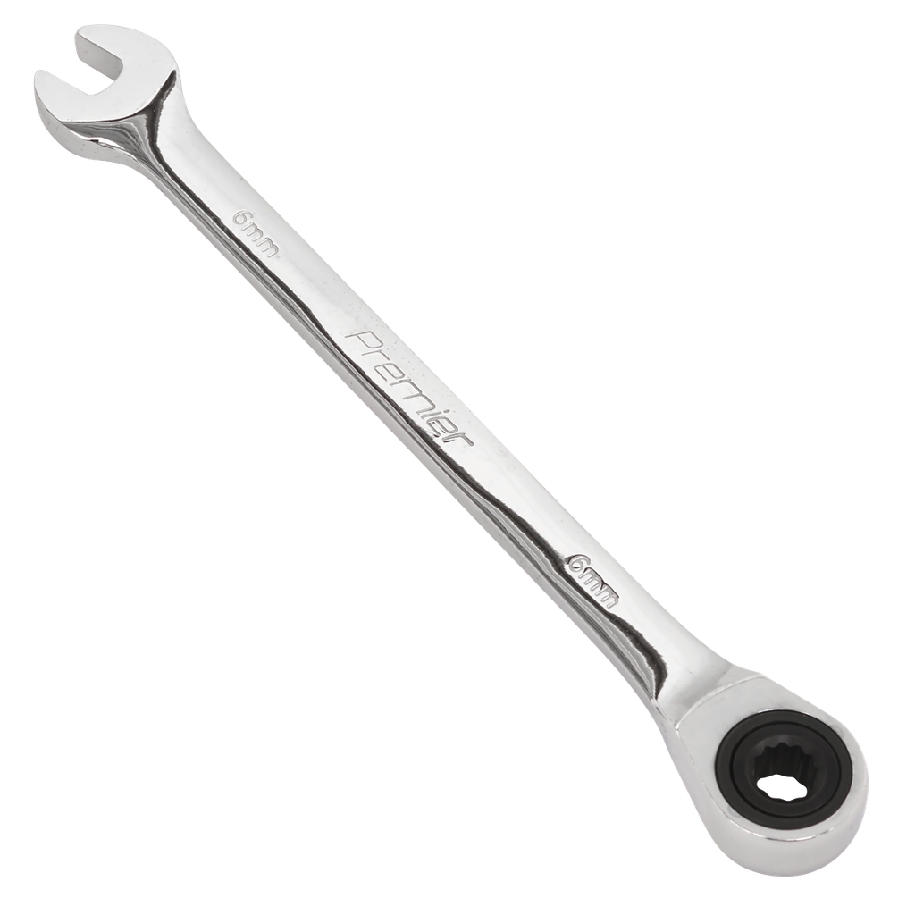 Premier Combination Ratchet Spanner 6mm