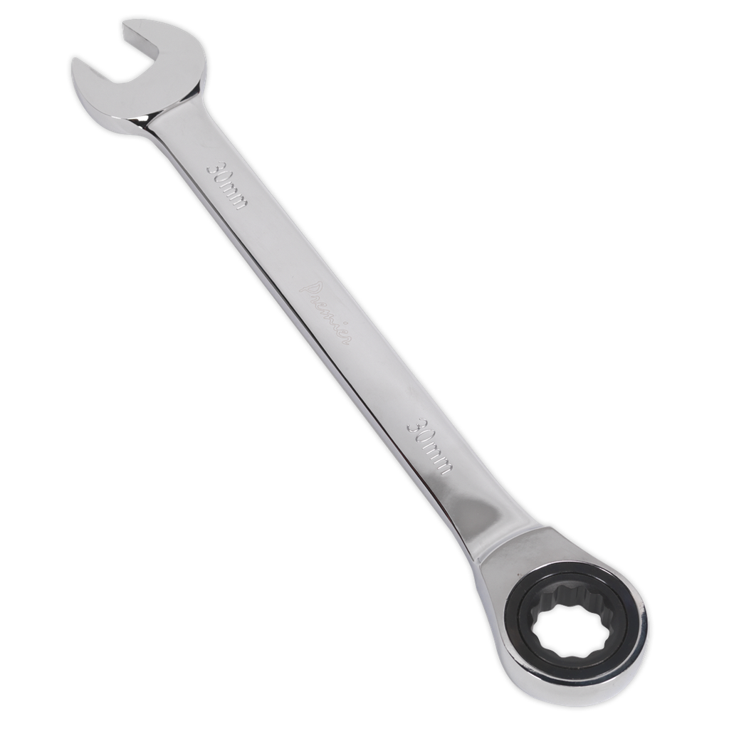 Premier Combination Ratchet Spanner 30mm