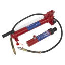 Snap Push Ram with Pump & Hose Assembly 10 Tonne