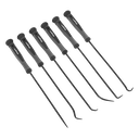 Siegen Extra-Long Pick & Hook Set 6pc