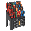 Siegen Screwdriver, Bit & Nut Driver Set 61pc