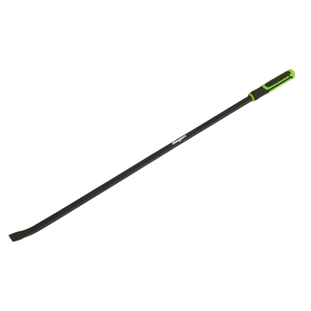 Siegen Heavy-Duty 25° Pry Bar with Hammer Cap 1220mm