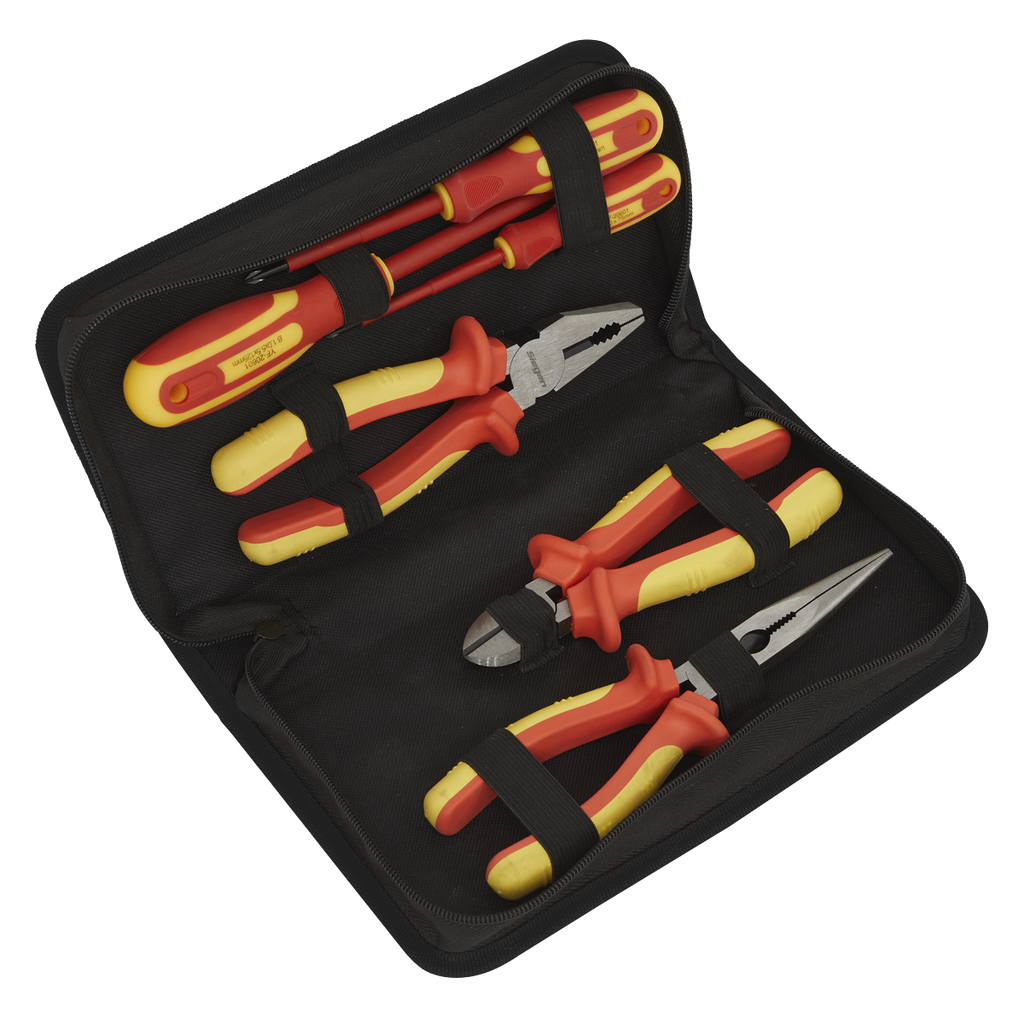 Siegen Electrical Tool Kit 6pc - VDE Approved