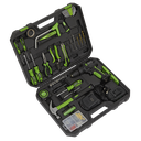 Siegen Tool Kit with Cordless Drill 101pc