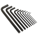 Siegen Jumbo Hex Key Set 10pc