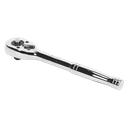 Siegen Pear-Head Ratchet Wrench with Flip Reverse 3/8"Sq Drive