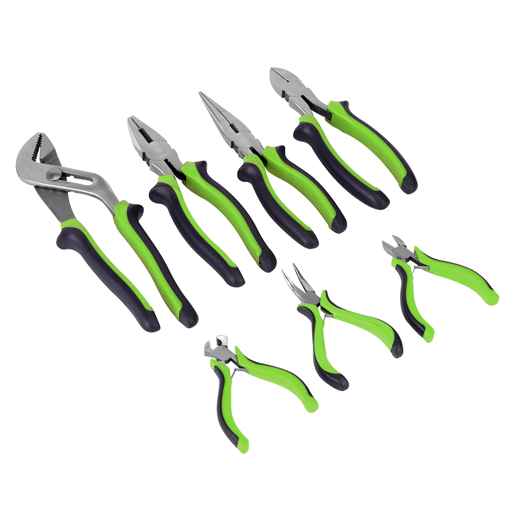 Siegen Comfort Grip Pliers Set 7pc