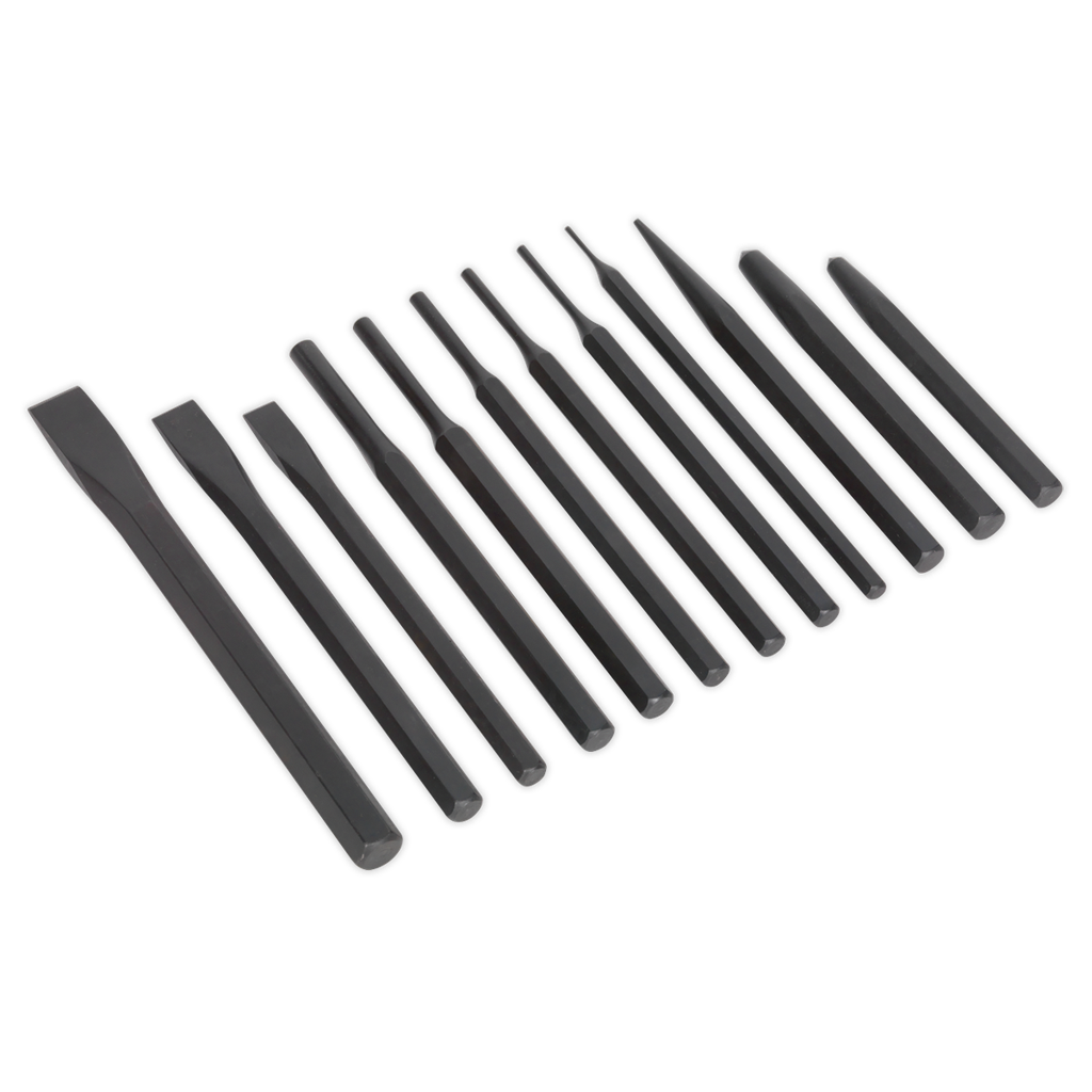 Siegen Punch & Chisel Set 12pc