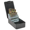 Siegen HSS Edge Ground Drill Bit Set 25pc - DIN 338