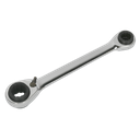 Siegen 4-in-1 Reversible Ratchet Ring Spanner