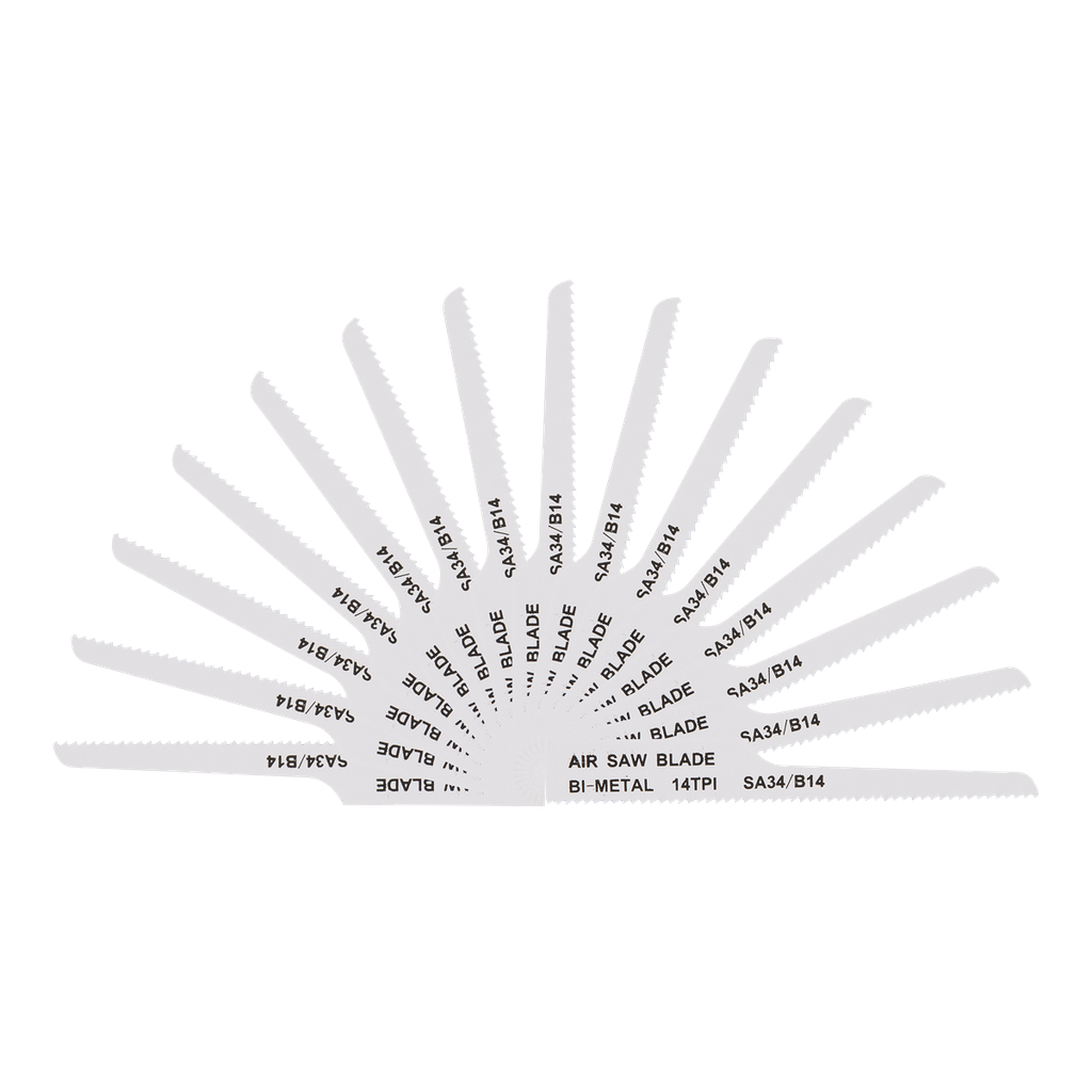 94.5mm HSS Air Saw Blade 14tpi - Pack of 15