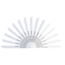 141mm HSS Mixed Air Saw Blades - Pack of 15
