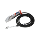 PCL Tyre Inflator with 2.5m Hose & Twin Clip-On Connector