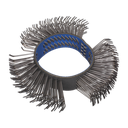 Angled Wire Wheel for SA695 100mm