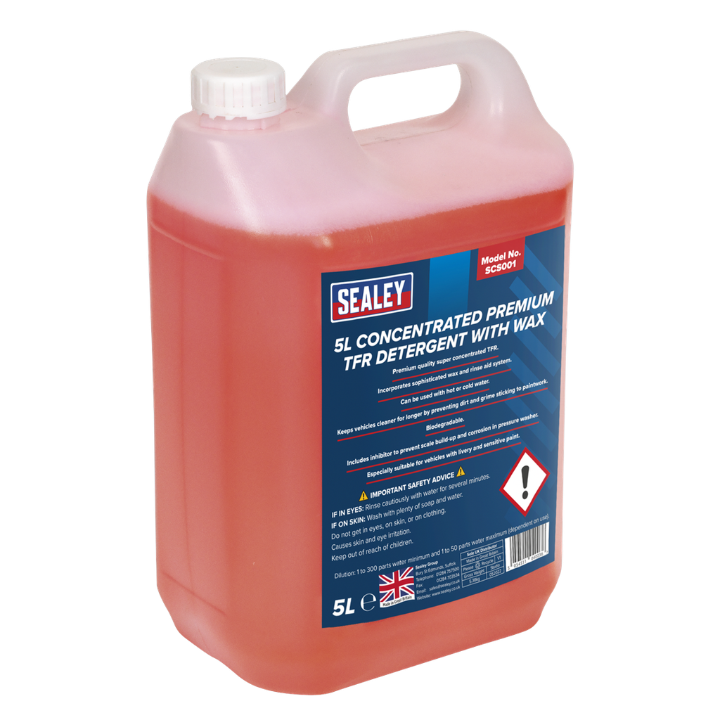 Concentrated TFR Premium Detergent with Wax 5L