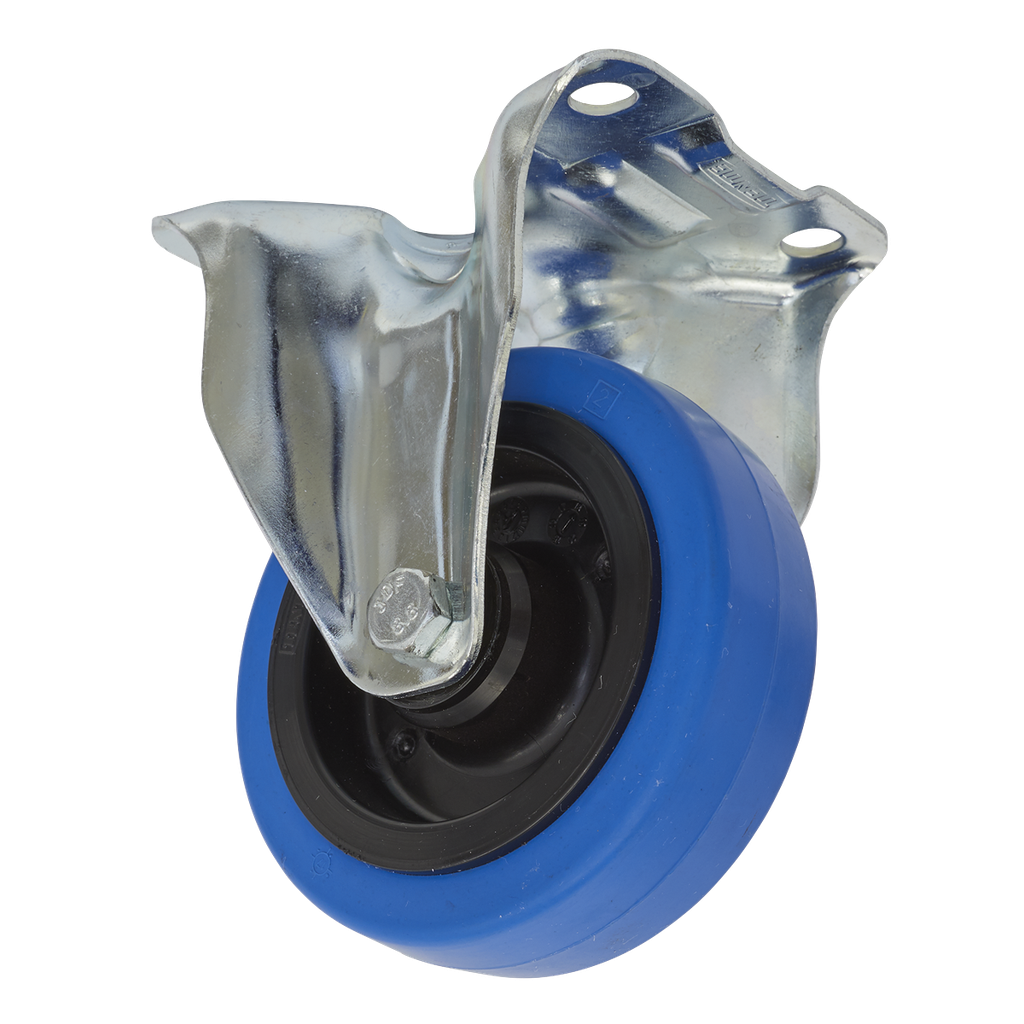 100mm Castor Wheel with Fixed Plate