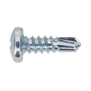 Zinc Plated Self-Drilling Pan Head Phillips Screw 4.2 x 13mm - Pack of 100
