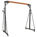 Portable Lifting Adjustable Gantry Crane 0.5 Tonne